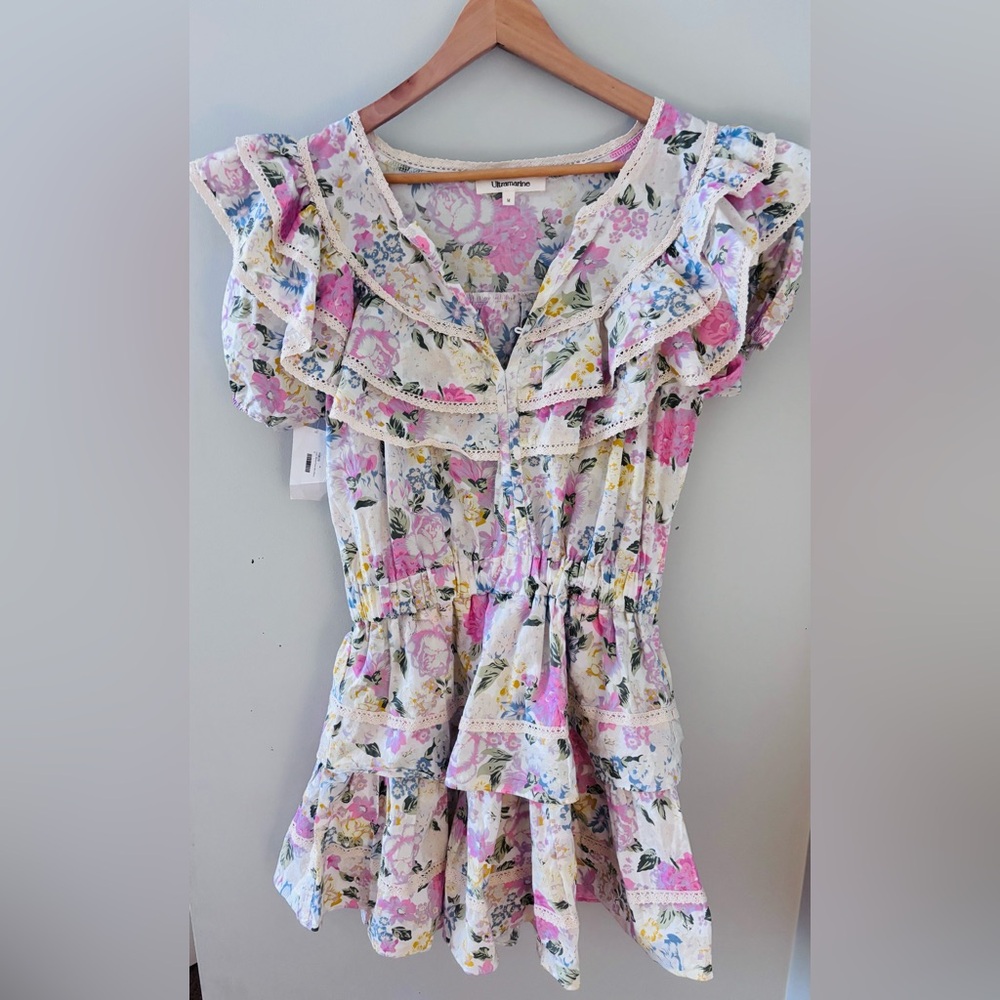 Floral Ruffle Dress